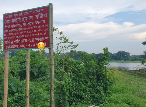 লেক ফেসিং প্লট